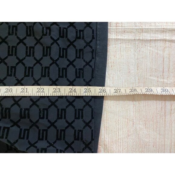 NWT Savage X Fenty Women's Black Mesh Printed Sleeveless Tank - Medium - Picture 7 of 13